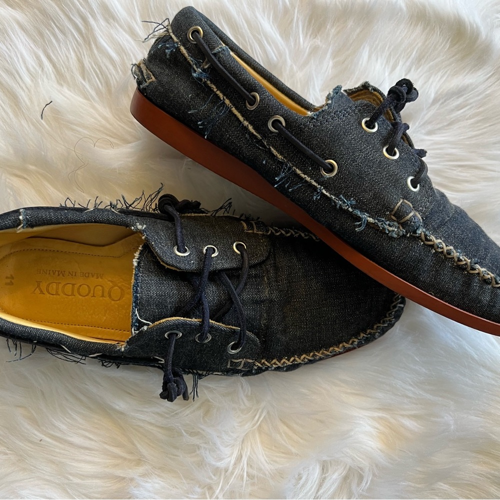 Quoddy Denim Canoe Mocs